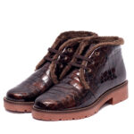 Pitillos Ανατομικά Καφέ Μποτάκια με Γούνα – 10773