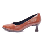 Desiree Total Flex Καφέ Λουστριν Γόβα – Maca1