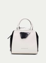 Hispanitas Γυναικεία Τσάντα Χειρός Black White BV264526