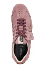Geox Γυναικεία Δερμάτινα Sneakers Old Rose D680UA-022BC-C8014 - Image 3