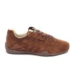 Geox Γυναικεία Δερμάτινα Sneakers Espresso D680UA 022BC C6006