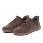 Geox Nebula Plus Ανδρικά Σουέτ Sneakers Moka U56MXB 00022 C6006 - Image 2