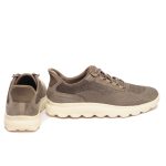 Geox Spherica Fast-In Ανδρικά Sneakers Dove Grey U66PDA 0ZG22 C1018 - Image 3